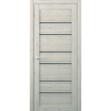 Дверь межкомнатная ALBERO West ТЕХАС Кремовый, стекло графит Дверь межкомнатная ALBERO West ТЕХАС Кремовый, стекло графит